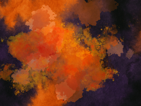 ハロウィンっぽい水彩背景 ハロウィンっぽい水彩背景 水彩,背景,背景素材,素材,壁紙,チラシ,ポストカード,インスタ,instagram,snsのイラスト素材