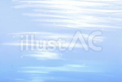 静かな海の水面とキラキラの光★背景壁紙