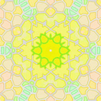 シームレスな幾何学模様  柄,左右対称,模様,幾何学,万華鏡,装飾,パターン,アート,鮮やか,キラキラのイラスト素材