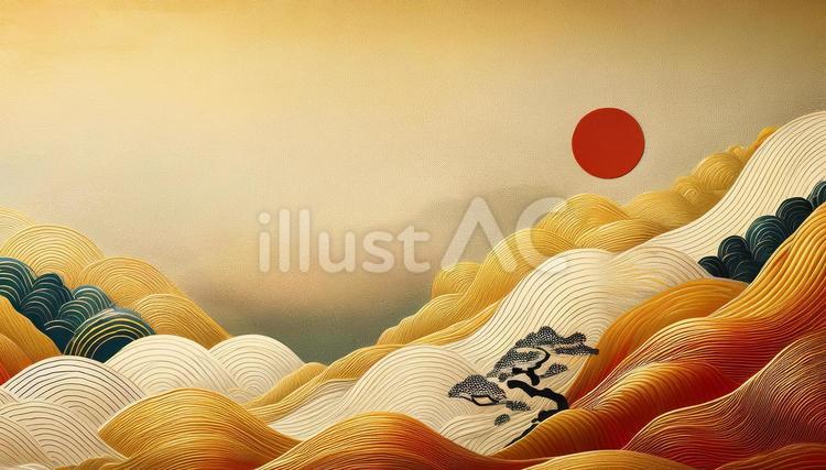 和風の背景 和風,背景,和のイラスト素材
