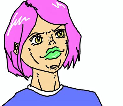 女の子のらくがき⑧