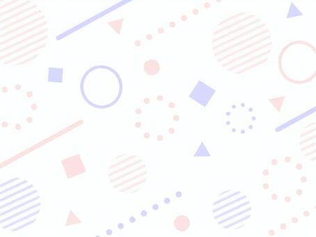 ポップなメンフィス背景 くすみピンク 紫 背景,パステル,メンフィス,ポップ,かわいい,図形,幾何学,抽象,ピンク,紫のイラスト素材
