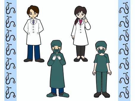 Illustration, doctor, a doctor, mr, 
