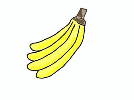 バナナ バナナ,植物,食べ物,樹の実,食用,黄色,たわわ,実り,房のイラスト素材