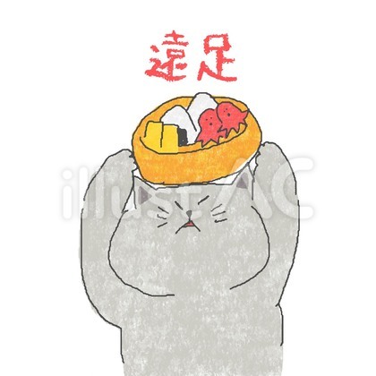 遠足ねこちゃん♪