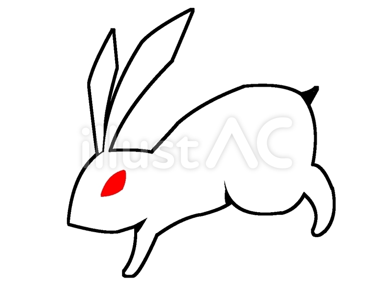 usagi 素材,手書き,卯年のイラスト素材