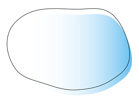 流体・液体のシンプルなグラデーション背景 背景,フレーム,グラデーション,抽象,手描き,夏,幾何学,液体,泡,青のイラスト素材