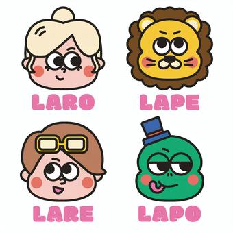 ラブタイプ診断(L×Aグループ) ラブタイプ診断(L×Aグループ) 可愛い,ポップ,イラスト,性格診断,ラブタイプ,診断,テスト,laro,憧れの先輩,lareのイラスト素材