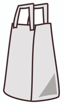 White paper bag, JPG and PNG White paper bag, paper bag, paper, paper, JPG and PNG
