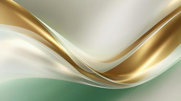 抽象的で爽やかな波模様の背景3