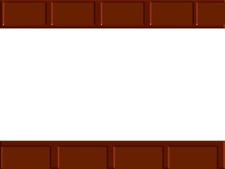 チョコレートフレーム チョコレートフレーム チョコレート,お菓子,食べ物,甘い,かわいい,フレーム,枠,装飾,タイトル,見出しのイラスト素材