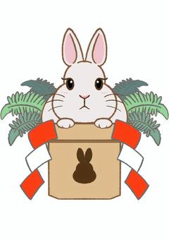 うさぎの鏡餅
