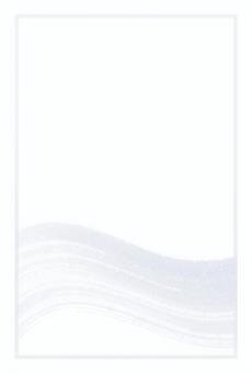 喪中・寒中葉書　ブラシグレー　文字なし 喪中はがき,テンプレート,グレー,和,水彩,寒中見舞い,波,手描き,シンプル,モノトーンのイラスト素材