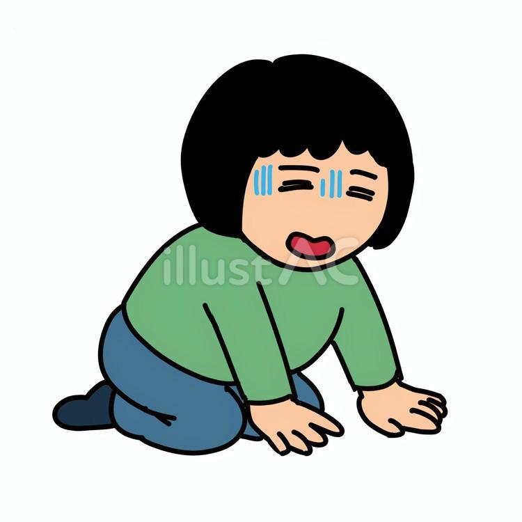 落ち込む人物 落ち込む,残念,人物のイラスト素材