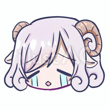 ヒツジの女の子_悲しみ