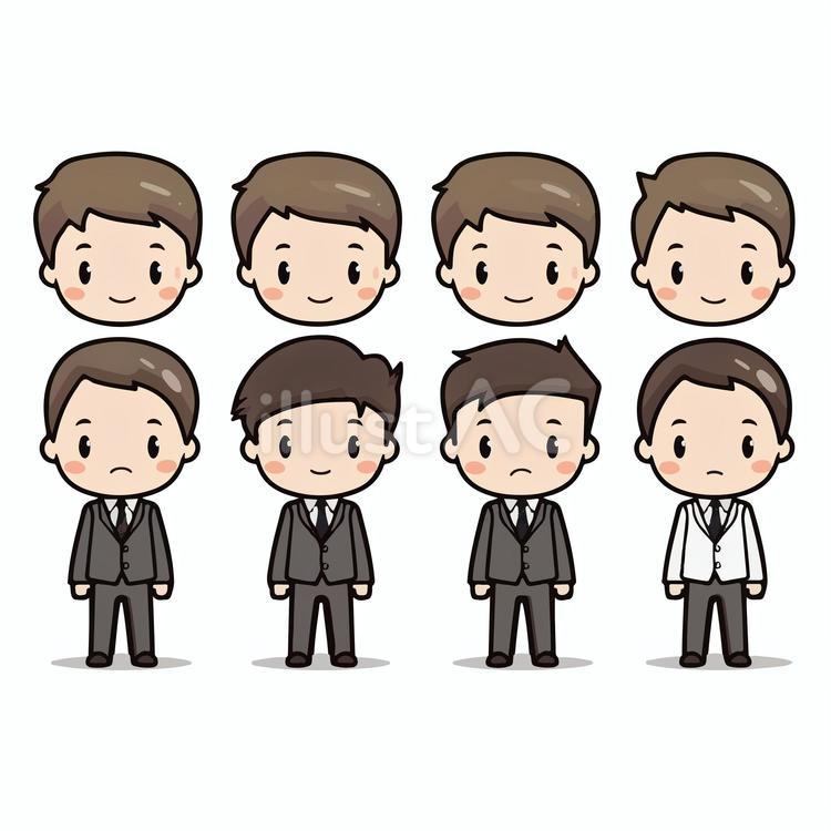 人物　仕事 人物,仕事,ビジネスのイラスト素材