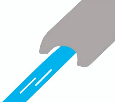 用水路　トンネル 用水路,トンネル,川,河川,水,流れる,水路,農業用水のイラスト素材