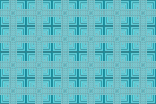 青色のグラフィックデザインの背景壁紙素材 グラフィック,デザイン,背景,壁紙,青色,ミントブルー,四角,幾何学模様,テクスチャ,シームレスのイラスト素材