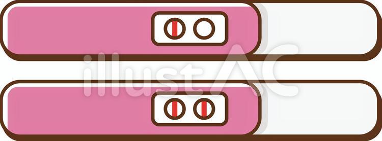 妊娠検査テスター 妊娠検査薬,妊娠,妊娠検査のイラスト素材