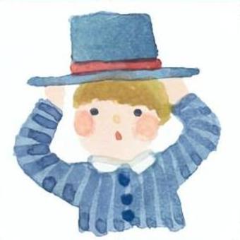 せかいのこども 水彩,手描き,民族衣装,子ども,帽子のイラスト素材