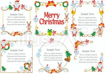 見出し20<クリスマスサンタ>