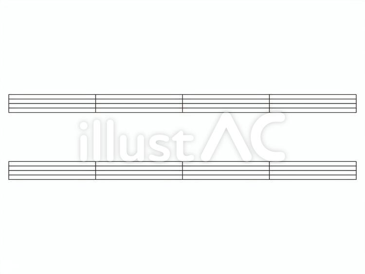 五線譜 五線譜,音楽,楽譜のイラスト素材