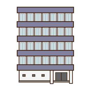 Illustration, l'appartamento, un edificio, abitazione, 