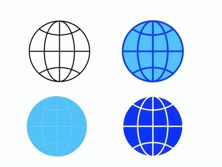 earth icon, earth, icon, globe, JPG, PNG and AI