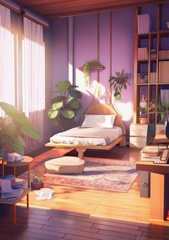 exotic interior room, landscape, room, beautiful, JPG