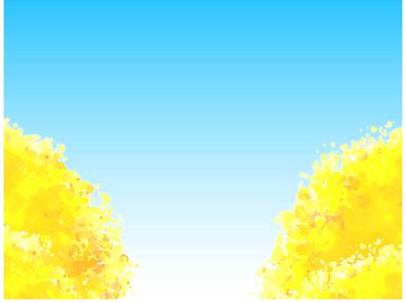 Illustration, ginkgo biloba, autumn, ginkgo and wood, JPG, PNG and AI