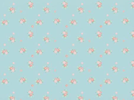 柄があまり目立たない花柄壁紙スウォッチ有 壁紙,花,柄,背景,小花柄,レトロ,花柄,青,ピンク,かわいいのイラスト素材