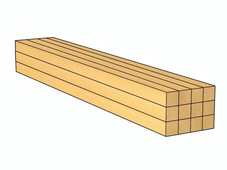 角材 角材,資材,資材置場,建設現場,大工,木材,3d,cg,線画のイラスト素材