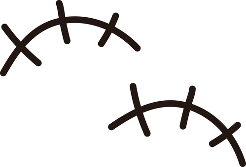 笑いマーク　わいわい 笑い,マーク,わいわい,漫符,シンプルのイラスト素材