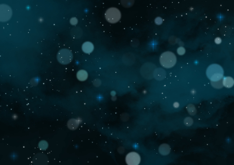 キラキラ星が青く輝く幻想的な夜空 キラキラ星が青く輝く幻想的な夜空 夜空,キラキラ,星空,星,天の川,銀河,宇宙,空,星座,星雲のイラスト素材