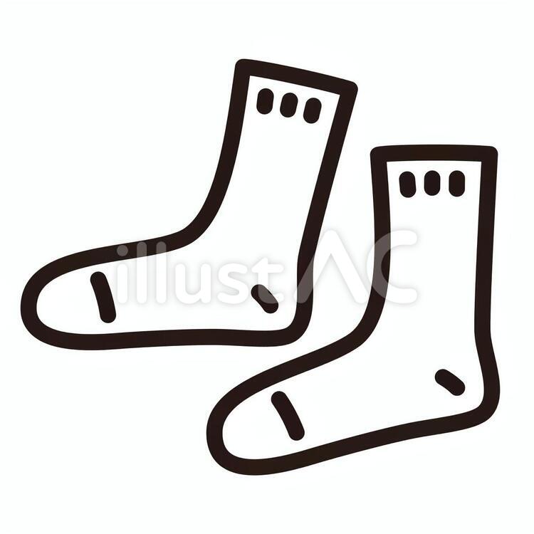 靴下 白イラスト No 無料イラストなら イラストac