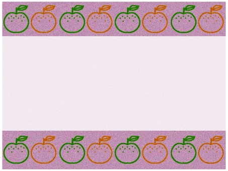 梨のフレ−ム 梨,なし,フレ−ム,ポストカード,メッセージカード,青梨,緑,赤梨,橙色,ザラザラのイラスト素材