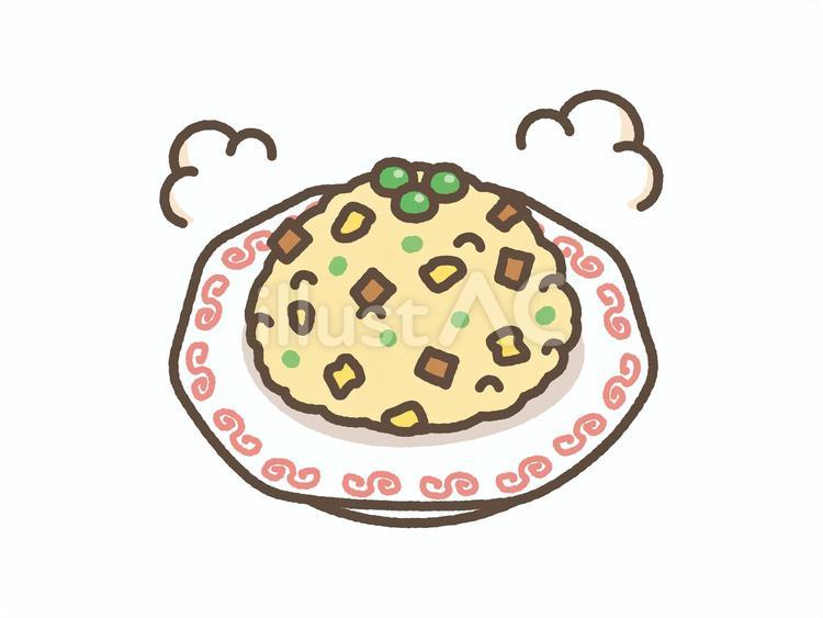 炒飯 チャーハン,焼飯,ご飯のイラスト素材
