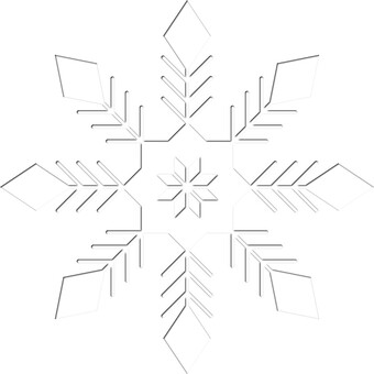 crystal of snow 2-3, , JPG and PNG