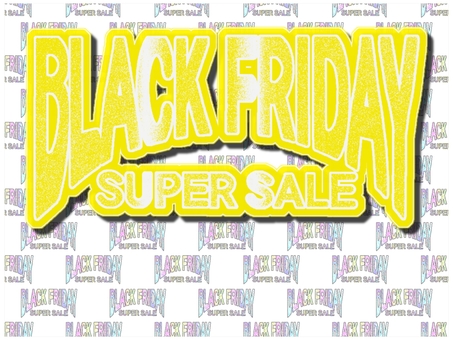 BLACK FRIDAY 文字