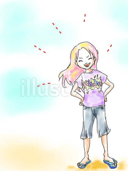 昼間の少女