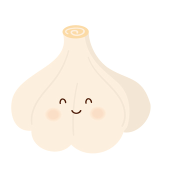 anthropomorphic garlic, , JPG, PNG and AI