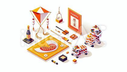 縁起物シリーズ 獅子
