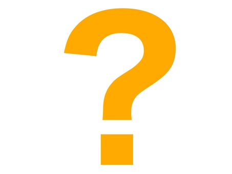 クエスチョンマーク　黄 はてな,はてなマーク,クエスチョンマーク,疑問,疑問符,記号,シンボル,アイコン,質問,謎のイラスト素材