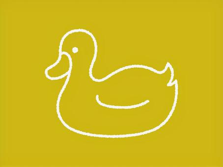 シンプルなアヒルのアイコン 鳥,アヒル,動物,デザイン,アイコン,羽,線画,挿絵,野生,羽根のイラスト素材