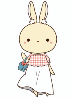 Usagi-san 5, rabbit, tiny, animal, JPG and PNG