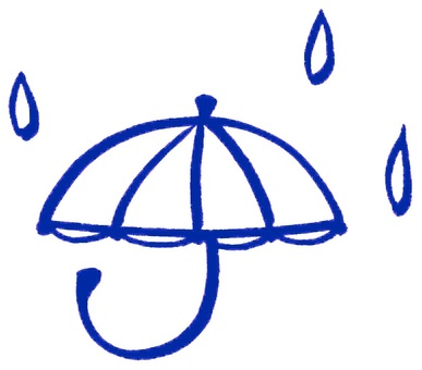 rain umbrella blue, , JPG and PNG