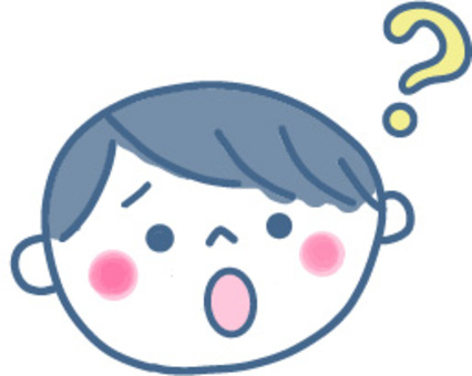 はてなマークを浮かべる男の子の顔アイコン アイコン,子供,顔,男の子,わからない,？,はてな,疑問,小学生,手描きのイラスト素材