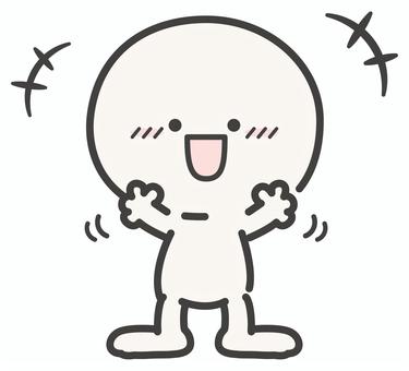 棒人間 喜ぶ笑顔の人物 棒人間 喜ぶ笑顔の人物 棒人間,人物,笑う,笑顔,嬉しい,喜ぶ,楽しい,ハッピー,幸せ,ニコニコのイラスト素材