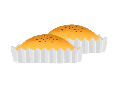 アルミで包んだスイートポテト