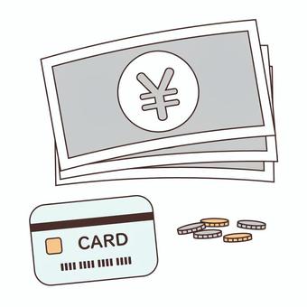 Illustration of money, money, bill, credit card, JPG, PNG and AI